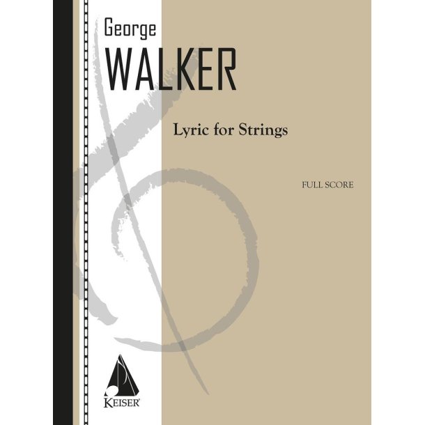 Lyric for Strings : Full Score
