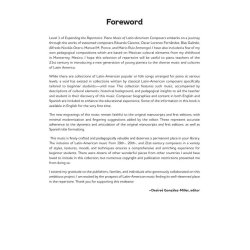 Expanding the Repertoire: Book 1 : Music of Latin American Composers - Elementary to Upper Elementary Level