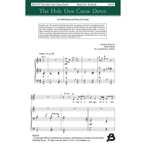 The Holy One Came Down