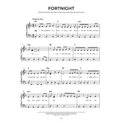 Chart Hits of 2023-2024 Easy Piano