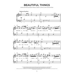 Chart Hits of 2023-2024 Easy Piano