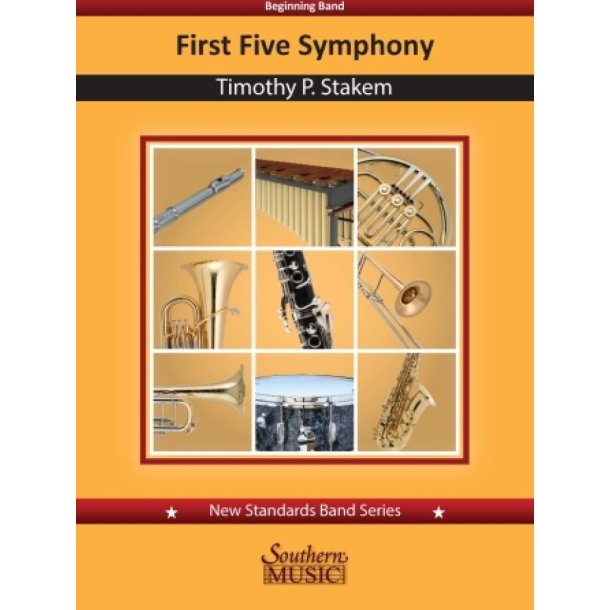 First Five Symphony (Full Score) : for Concert Band