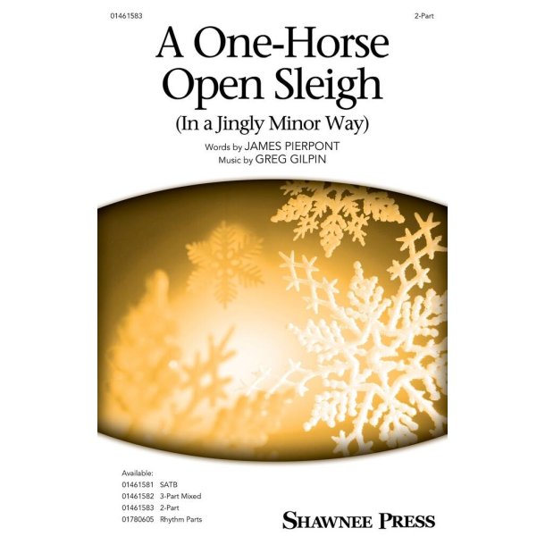 A One-Horse Open Sleigh (In a Jingly Minor Way)