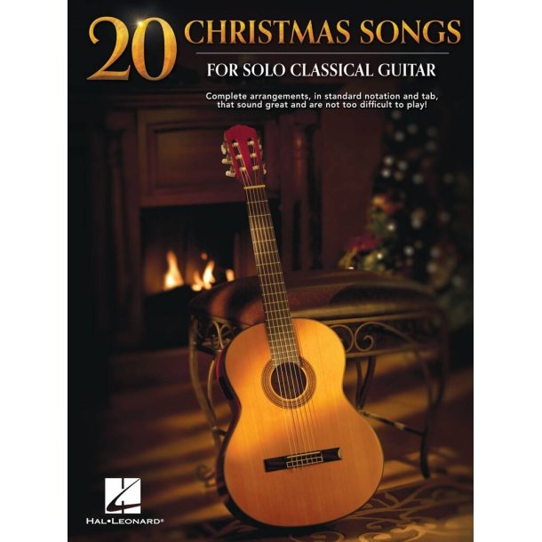 20 Christmas Songs for Solo Classical Guitar