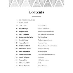 Black Composers in Art Song