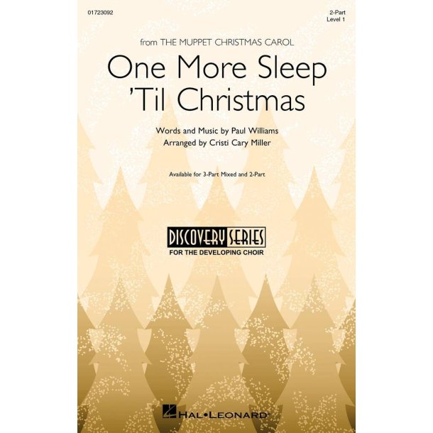 One More Sleep 'Til Christmas : (from The Muppet Christmas Carol) Discovery Level 1