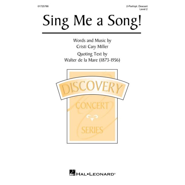 Sing Me a Song! : Discovery Level 2