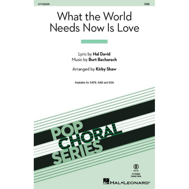 What the World Needs Now Is Love