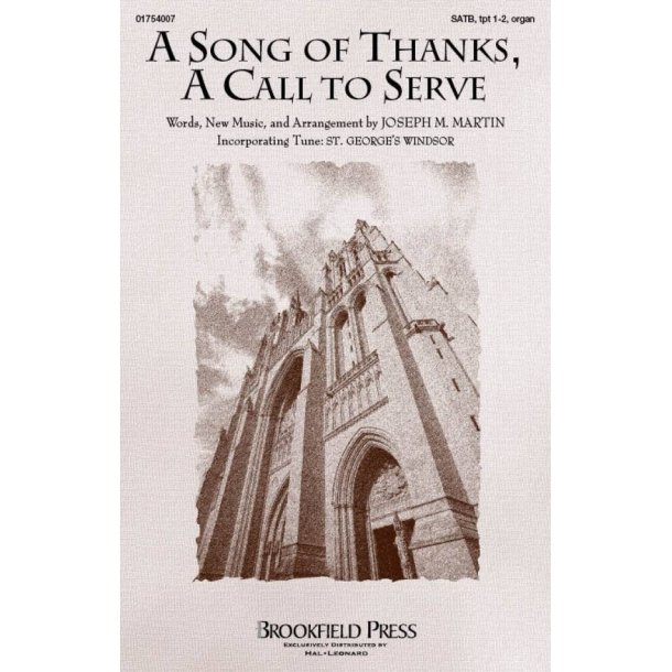 A Song Of Thanks, A Call To Serve
