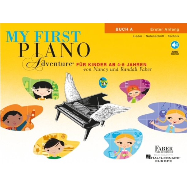 My FIrst Piano Adventure - Buch A : German Edition - Deutsche Ausgabe