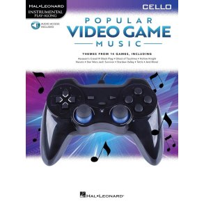 Popular Video Game Music : Cello Play-Along Book with Online Audio