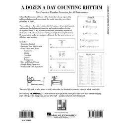A DOZEN A DAY RHYTHM AND COUNTING : Pre-Practice Rhythm Exercises for All Instruments