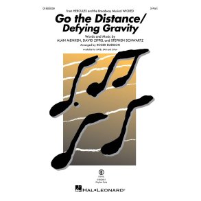 Go the Distance/Defying Gravity : from Hercules and Wicked
