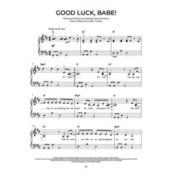 Chart Hits of 2024-2025 Easy Piano