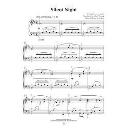 Calming Christmas Carols for Graded Piano