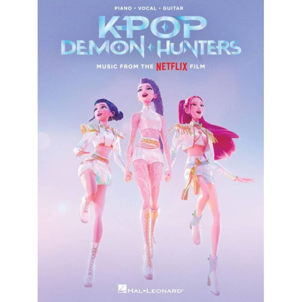 KPop Demon Hunters Music from the Netflix Film Piano/Vocal/Guitar Songbook 