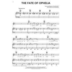 Taylor Swift - The Life of a Showgirl Piano, Vocal and Guitar