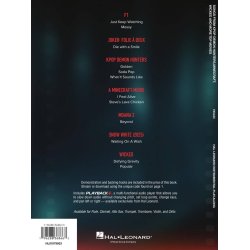 Songs from Kpop Demon Hunters, Minecraft, Wicked and More Top Movies.Violin Play-Along Book with Online Audio