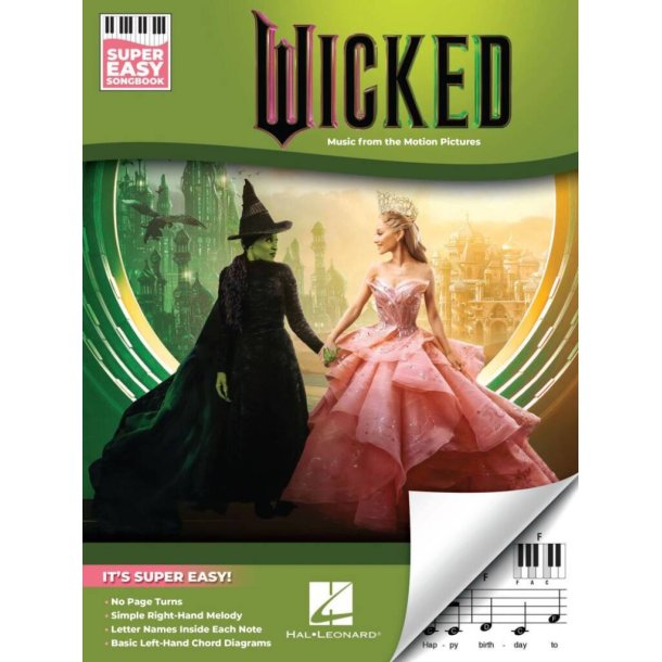 Wicked - Music from the Motion Pictures- Super Easy Piano Songbook