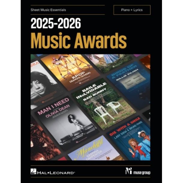 2025-2026 Music Awards - Sheet Music Essentials