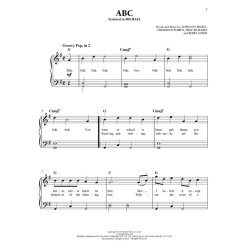 Songs from Hit Movies for Easy Piano