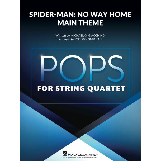 Spider-Man: No Way Home (Main Theme) : for String Quartet