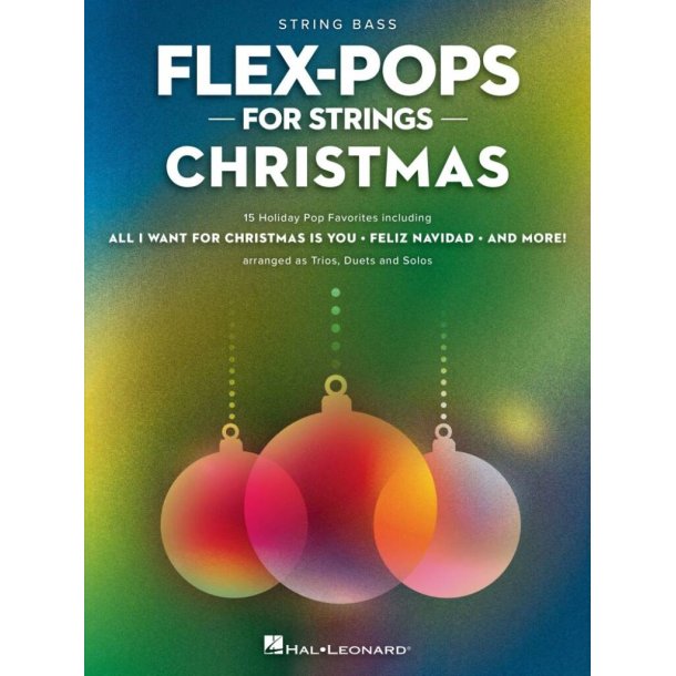 Flex-pops For Strings - Christmas - String Bass : String Bass