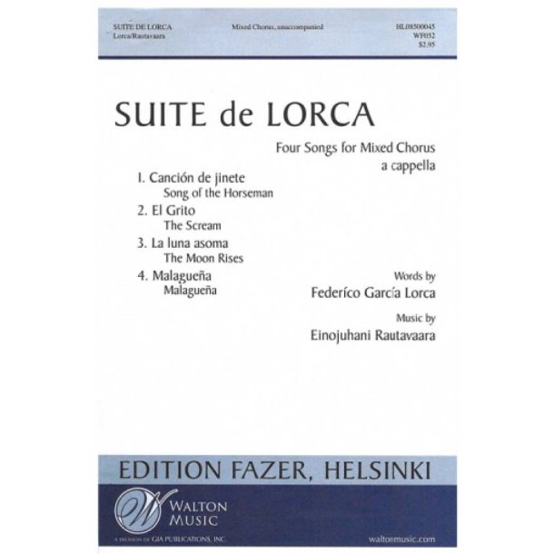 Suite de Lorca (Collection) : Four Songs for Mixed Choir a cappella