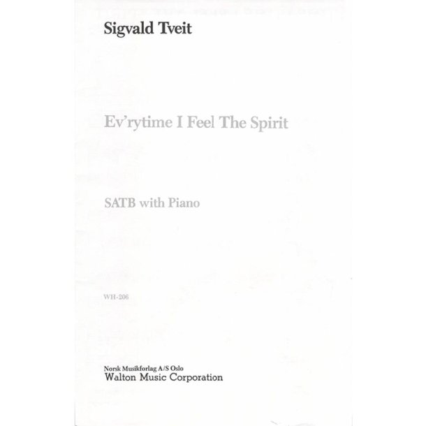 Ev'rytime I Feel the Spirit