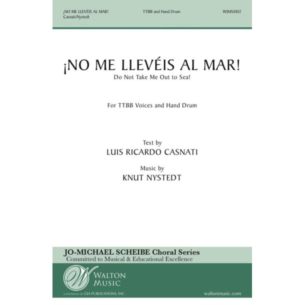 No Me Llev&eacute;is Al Mar!