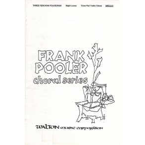 Three Peruvian Folksongs (Collection)