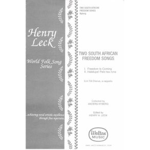Two South African Freedom Songs : SATB a cappella