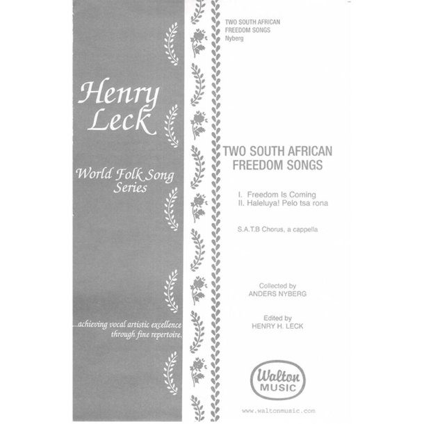 Two South African Freedom Songs : SATB a cappella