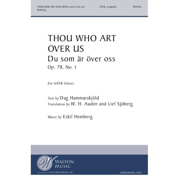 Thou Who Art Over Us