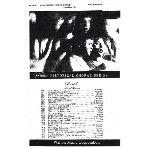 Kyrie Eleison : SATB