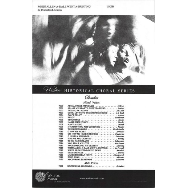 When Allen-a-Dale Went a-Hunting