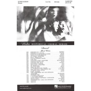 Kyrie Eleison from Missa Brevis in Bb K.275