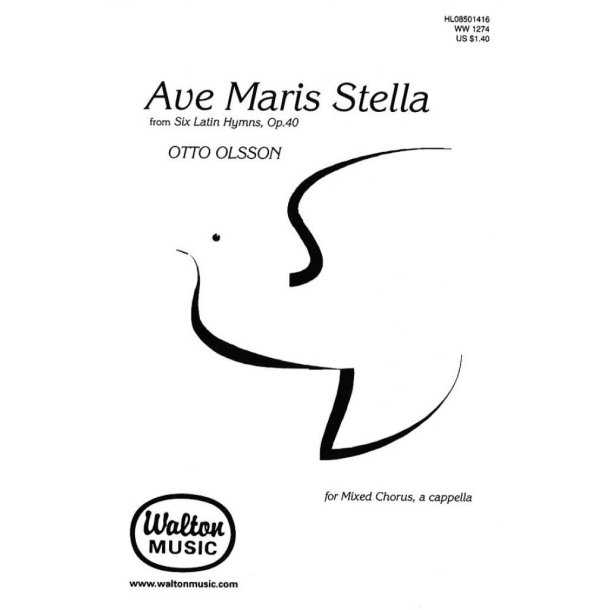 Ave Maris Stella (from Six Latin Hymns) : Hail, Star of the Sea