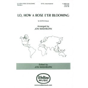 Lo, How a Rose E'er Blooming