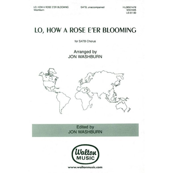 Lo, How a Rose E'er Blooming