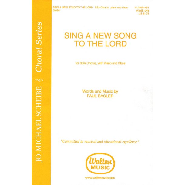 Sing a New Song to the Lord