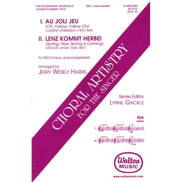 Two European Madrigals