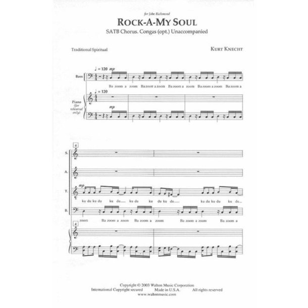 Rock-a-My Soul in the Bosom of Abraham