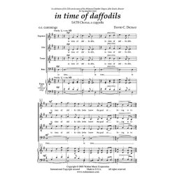 In time of Daffodils