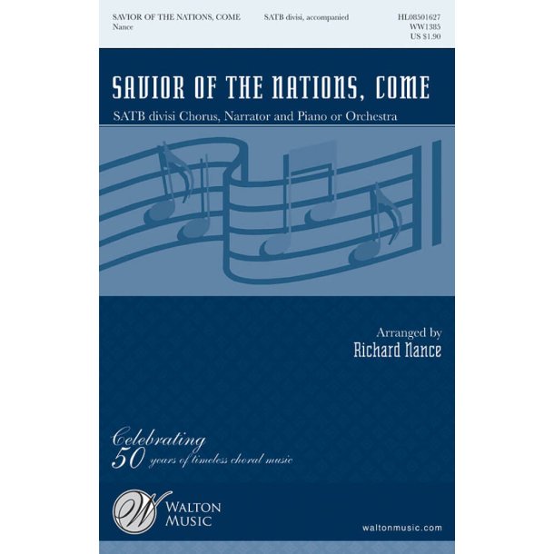 Savior of the Nations, Come