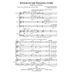 Savior of the Nations, Come