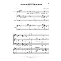 Didn't my Lord deliver Daniel