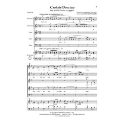 Cantate Domino