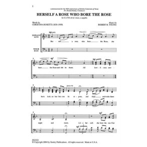 Herself a Rose Who Bore the Rose