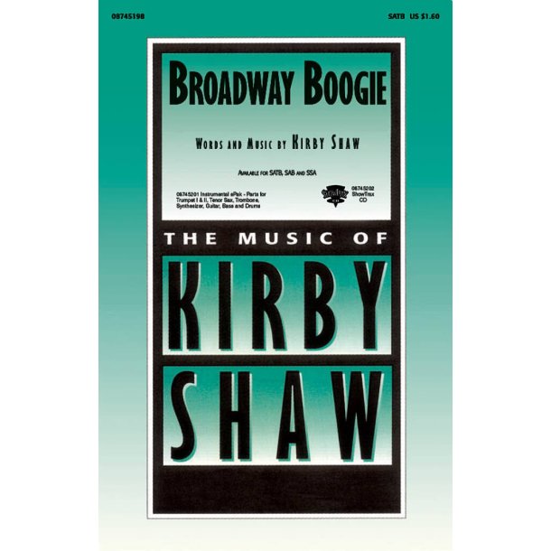 Broadway Boogie (SATB)
